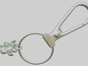 A beautiful crap for your keychain 3D Print Model