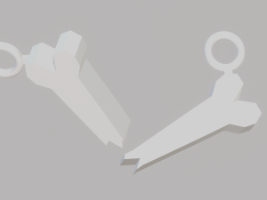 A broken bone for your keychain 3D Print Model