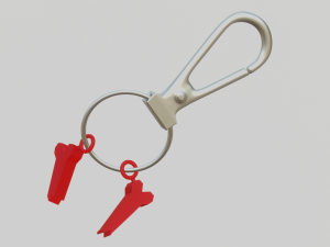 A broken bone for your keychain 3D Print Model