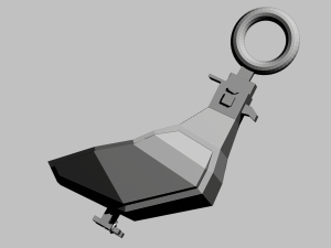 A dangerous pigeon for your keychain 3Dプリントモデル