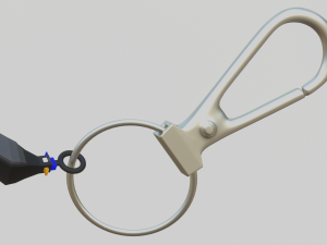 A dangerous pigeon for your keychain 3Dプリントモデル
