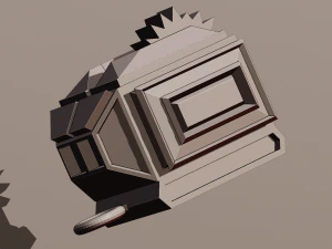 Wściekły robot walczący o Tw&oacute;j brelok do kluczy Model do druku 3D