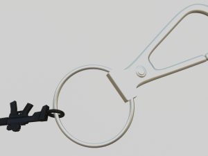 A little M4 for your keychain Modello di stampa 3D