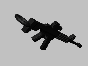 A little M4 for your keychain Modello di stampa 3D