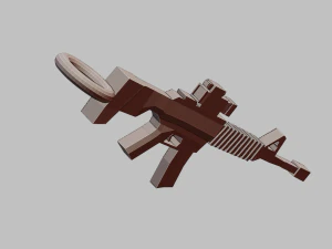 A little M4 for your keychain 3D Print Model