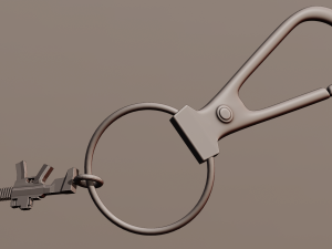 A little M4 for your keychain Modello di stampa 3D