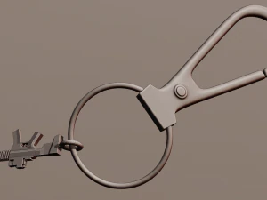 A little M4 for your keychain 3D Print Model