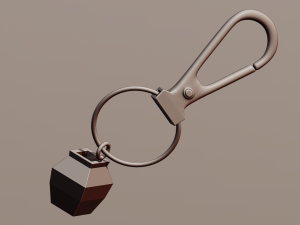 A little nice jar for your keychain 3D Принт Модель