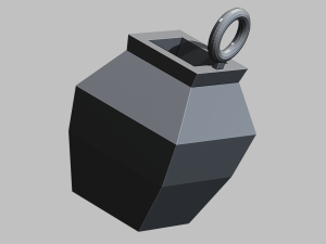 A little nice jar for your keychain 3D Принт Модель