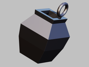 A little nice jar for your keychain 3D Принт Модель
