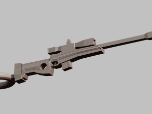 A little sniper for your keychain 3D Print Model