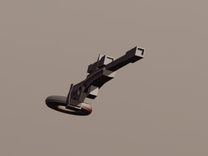 A little sniper for your keychain 3D 打印模型