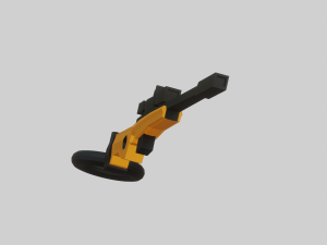 A little sniper for your keychain 3D 打印模型