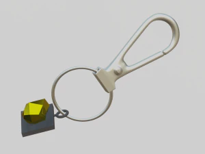 A nice gemstone for your keychain 3D Print Model