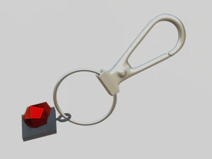 A nice gemstone for your keychain 3D Print Model