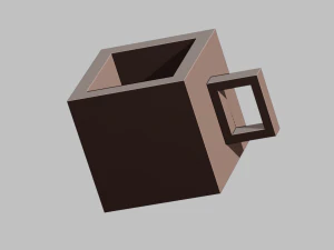 A little nice cup for your keychain 3D Print Model