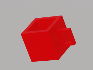 A little nice cup for your keychain 3Dプリントモデル