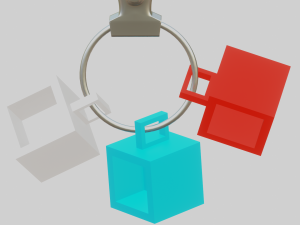 A little nice cup for your keychain 3Dプリントモデル