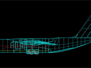 C-17 Solid Assembly Model 3D मॉडल