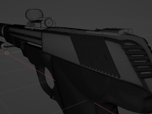 Authors pistol 3D Модель