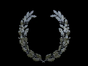 ओक पुष्पमाला 3D मॉडल