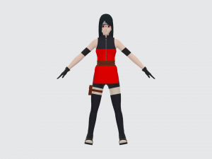 Sarada uchiha 3Dモデル