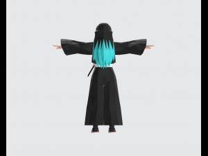 Muichiro tokito mist hashira 3D 모델