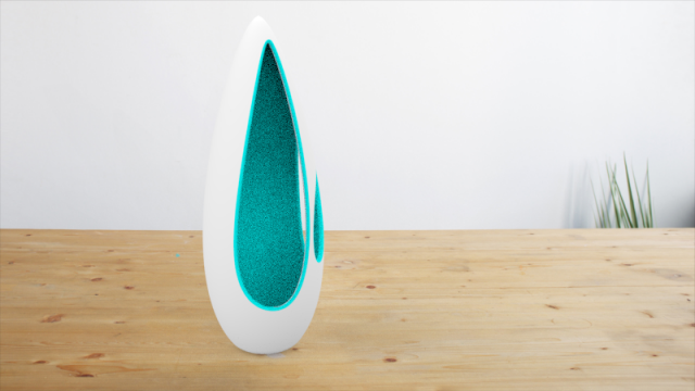 VASE UNIQUE 3D-Modell .c4d .max .obj .3ds .fbx .stl .blend 