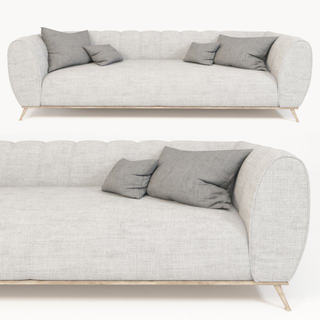 Sofa Modello 3D .c4d .max .obj .3ds .fbx .stl .blend