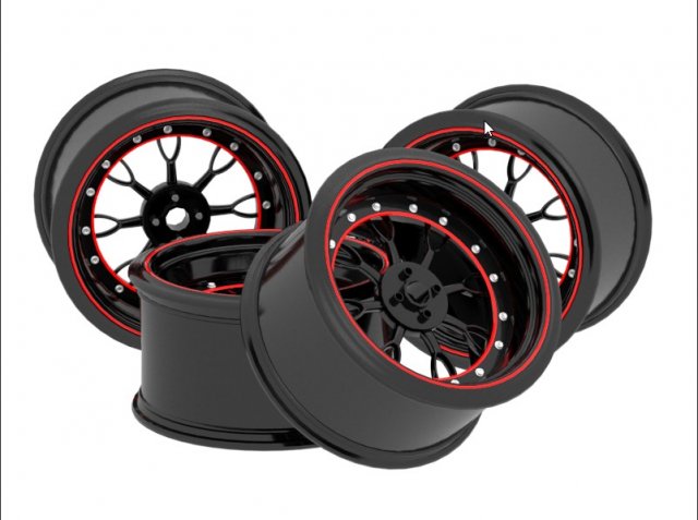 Car rims Modèle 3D .c4d .max .obj .3ds .fbx .stl .blend 
