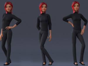 Violet Modelo 3D