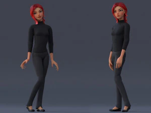 Violet 3D Model