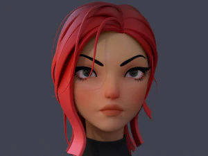 Violet 3D Model