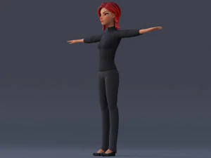 Violet 3D Model