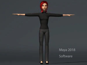 Violet 3D Model