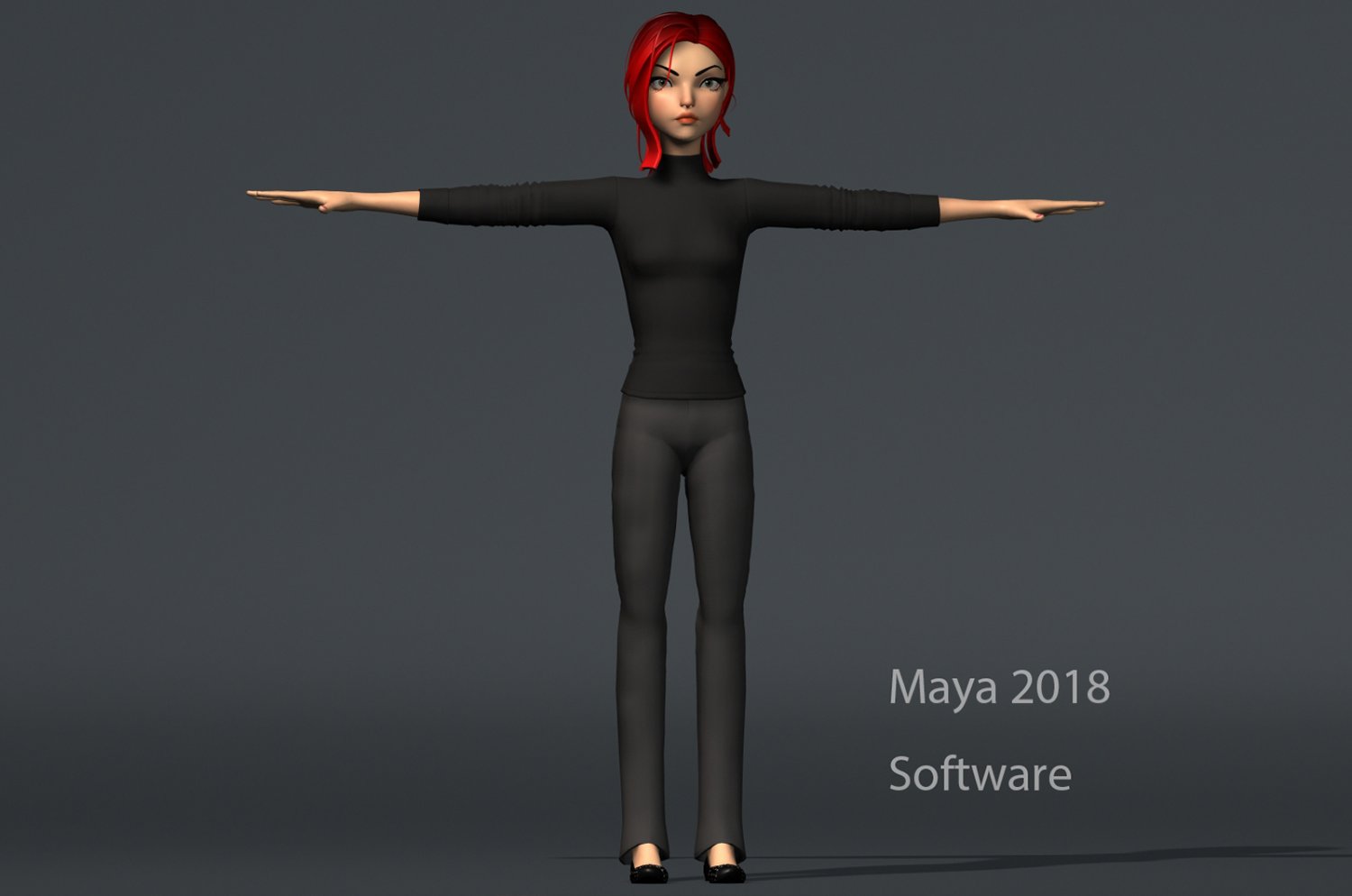 Modelo 3D de personagem Violeta O level design do jogo foi desenvolvido