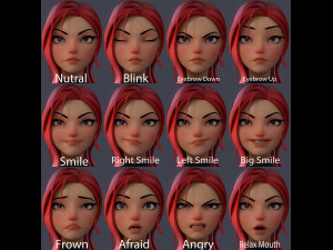 Violet Modelo 3D