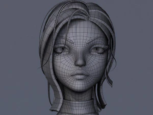 Violet 3D Model