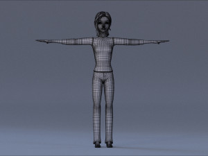 Violet Modelo 3D