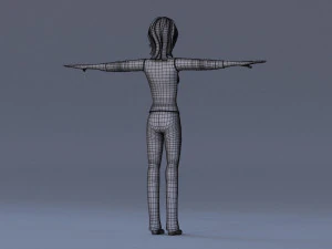 Violet 3D Model