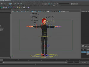 Violet 3D Model