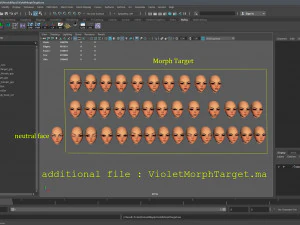 Violet 3D Model