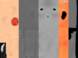 Violet Modelo 3D