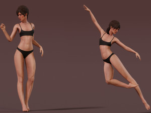 Male Female Base Rig 3D-Modell