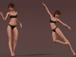 Male Female Base Rig 3D Model