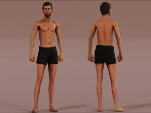 Male Female Base Rig 3D Model