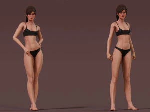 Male Female Base Rig 3D Model