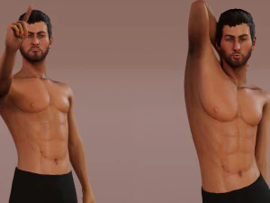 Male Female Base Rig 3D Model