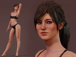 Male Female Base Rig 3D Model