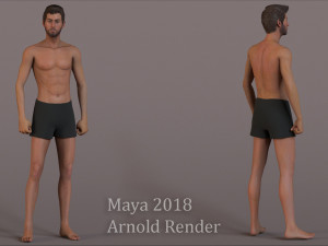 Male Female Base Rig 3D-Modell